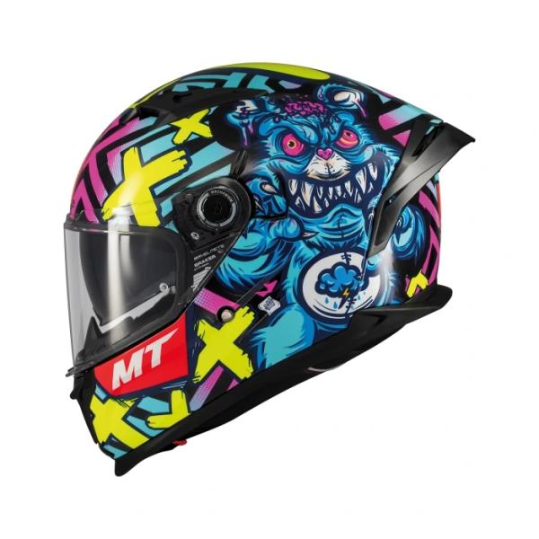 MT Helmets Mt braker crazy teddy b7 gloss multi 